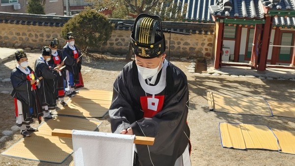 춘기석전제 봉행